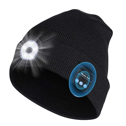 Bluetooth Headset Hat Led Apparel