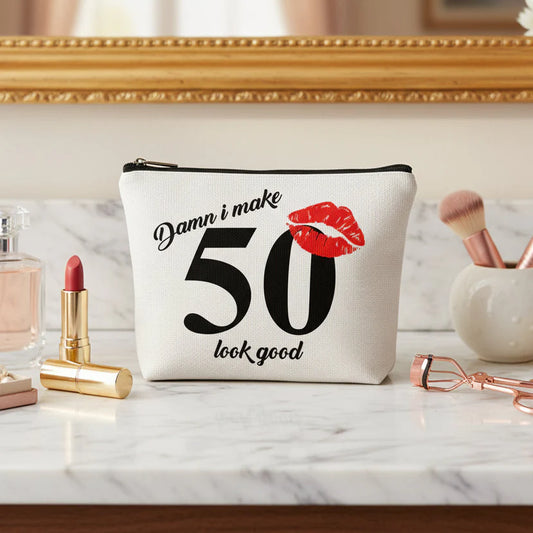 Bolsa de maquillaje de 50 años