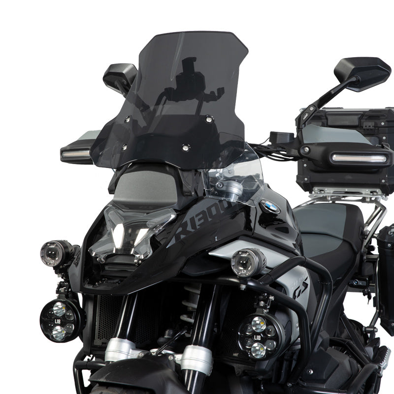 LOBOO Touring Windshield for BMW R1300GS / R1300GS Adventure – Optical-Grade Polycarbonate, Scratch-Resistant