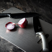 Titanium Cutting Board 100% Medical Grade Metal Kitchen Chopping Board