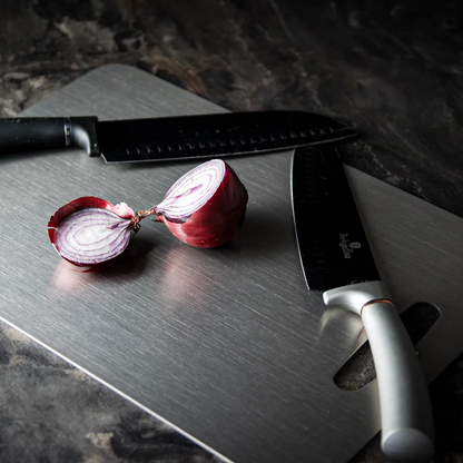 Titanium Cutting Board 100% Medical Grade Metal Kitchen Chopping Board
