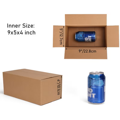 Tailles et lots multiples - Cartons d'emballage, d'expédition et de déménagement en carton ondulé