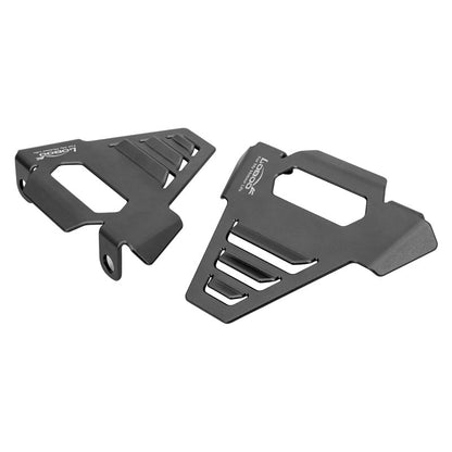 LOBOO Brake Caliper Guard for BMW R1300GS / R1300GS Adventure – CNC Aluminum, Titanium Gray Anodized Finish