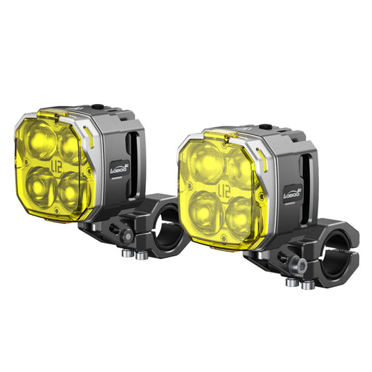 L12T High & Low Beam Auxiliary Light Pair