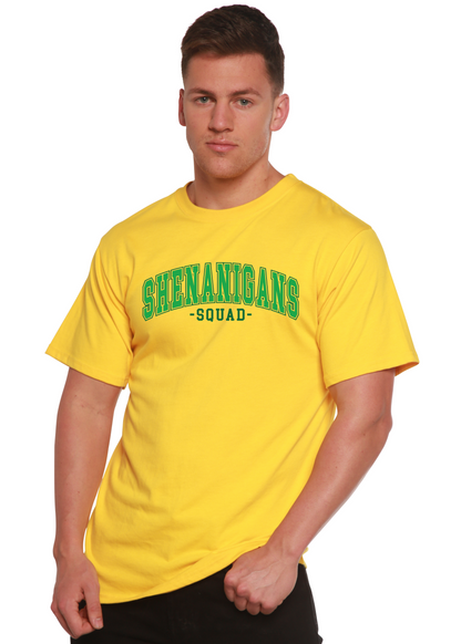 T-shirt graphique unisexe en bambou/coton Shenanigans Squad