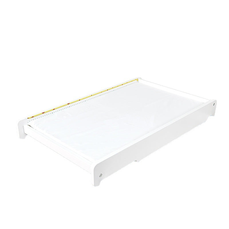 Mesa para pañales de bebé Moon Boat de madera maciza, portátil para enfermería