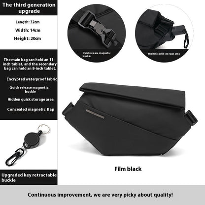 Crossbody Multifunctional Sports Fitness Chest Bag