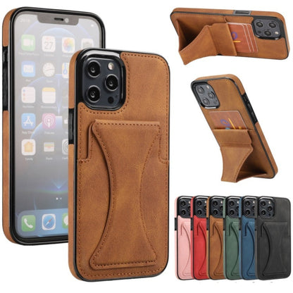 Leather Wallet Phone Case with Card Holder & Kickstand