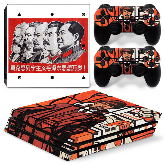 Autocollant pour console, dessin animé tendance, film de personnalité hipster