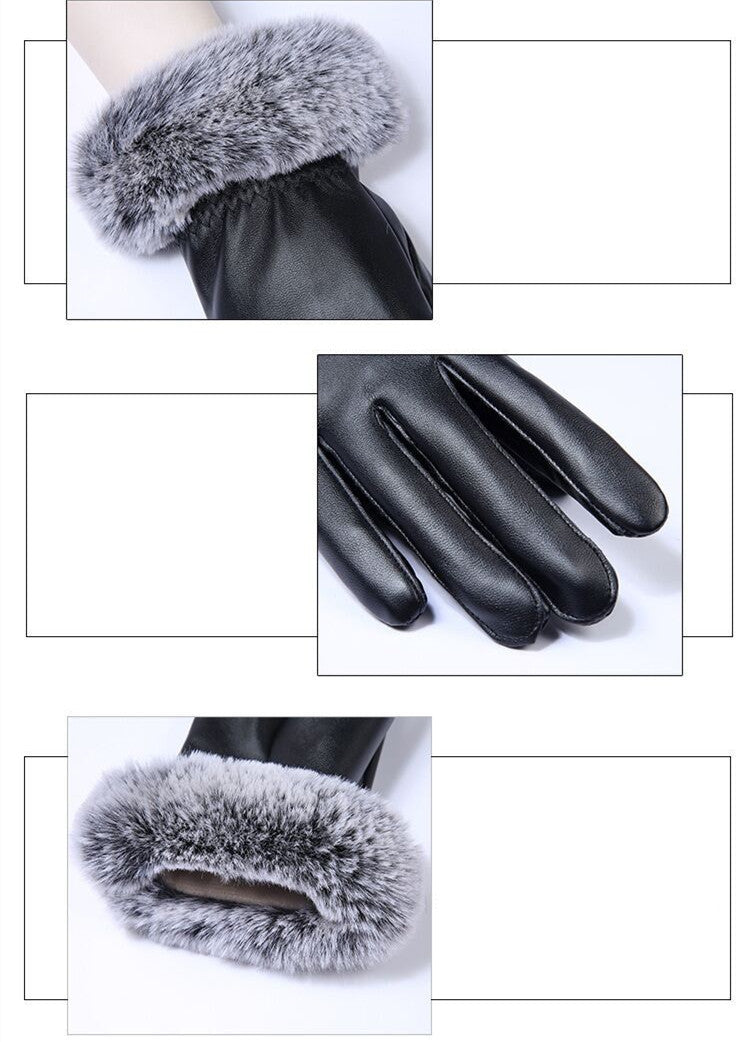 Gants Tactiles Femme Plus Velours Épais Chaud