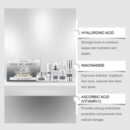 Facial Skin Care Set Moisturizing And Tender