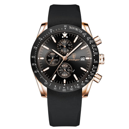 Multifunctional Waterproof Luminous Men's Watch