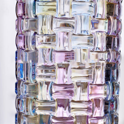 Simple And Luxury Wedding Symphony Stained Glass Vase