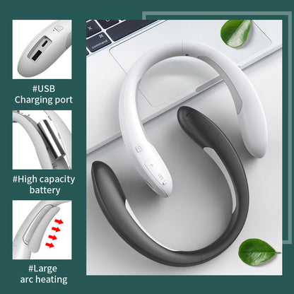 Warm Neck Hand Warmer Power Bank Portable Digital Display Usb