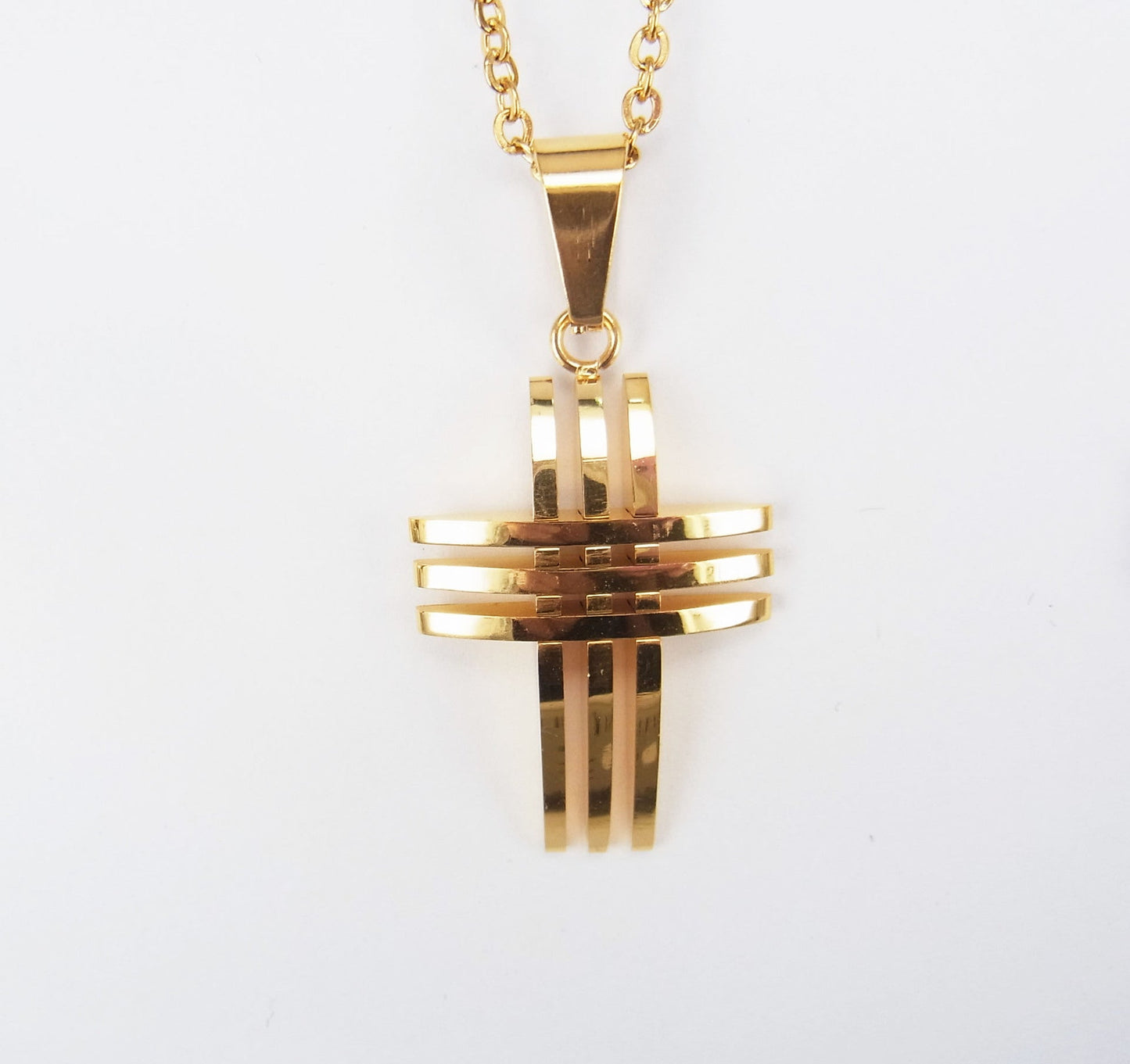 Men's Hollow Cross Punk Personality Jewelry