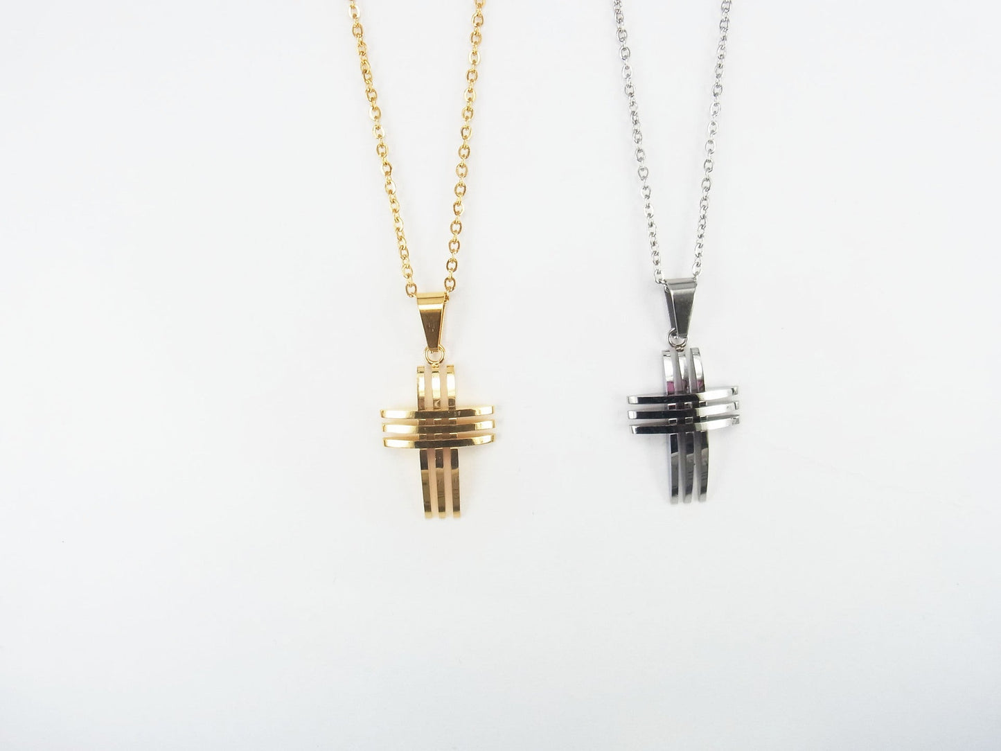 Men's Hollow Cross Punk Personality Jewelry