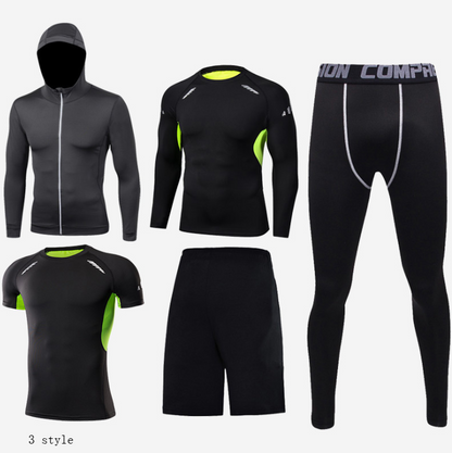 Men's Fitness Outfit Set – Performance Gym & Running Suit for Training & Workouts