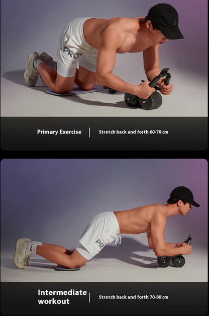 Automatic Rebound Abdominal Wheel – Self-Returning Ab Roller for Core Strength & Fitness Training