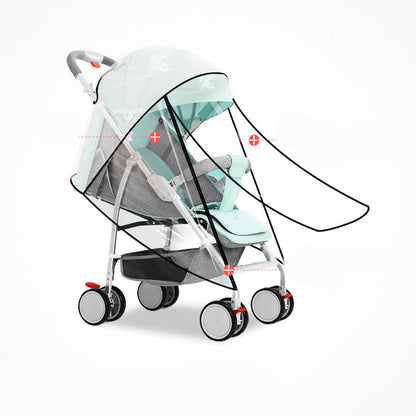 Protection universelle de pluie pour poussette