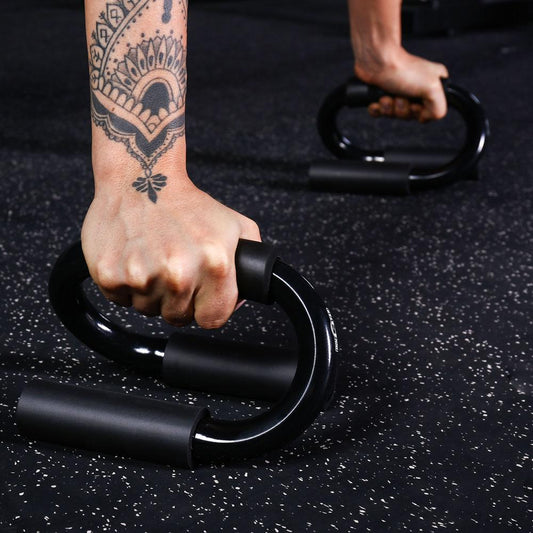 Soporte de flexiones para casa y entrenador de ejercicios