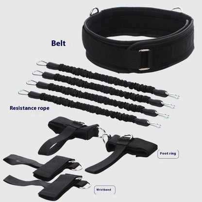 Boxing MMA Taekwondo Elastic String Basketball Bounce Strength Leg Training Explosive Power Resistance Band Fitness Equipment
