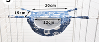 Double-layer canvas hanging nest-lucky cat-1 piece