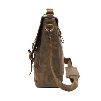 Boys Retro Postman One-shoulder Bag