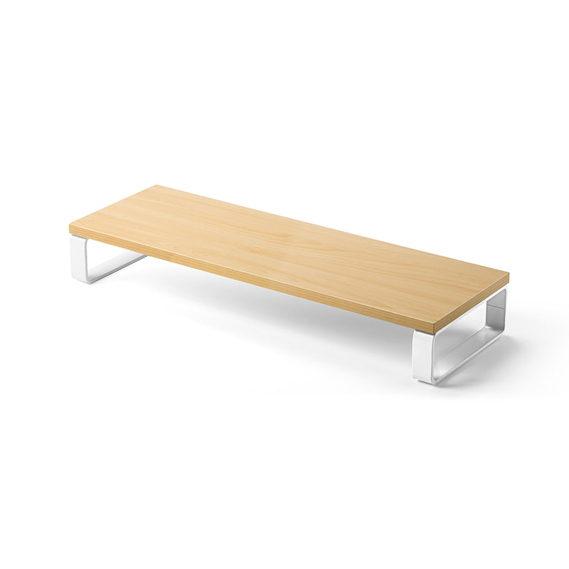 Base de escritorio con brazo para monitor de mesa elevada de ordenador