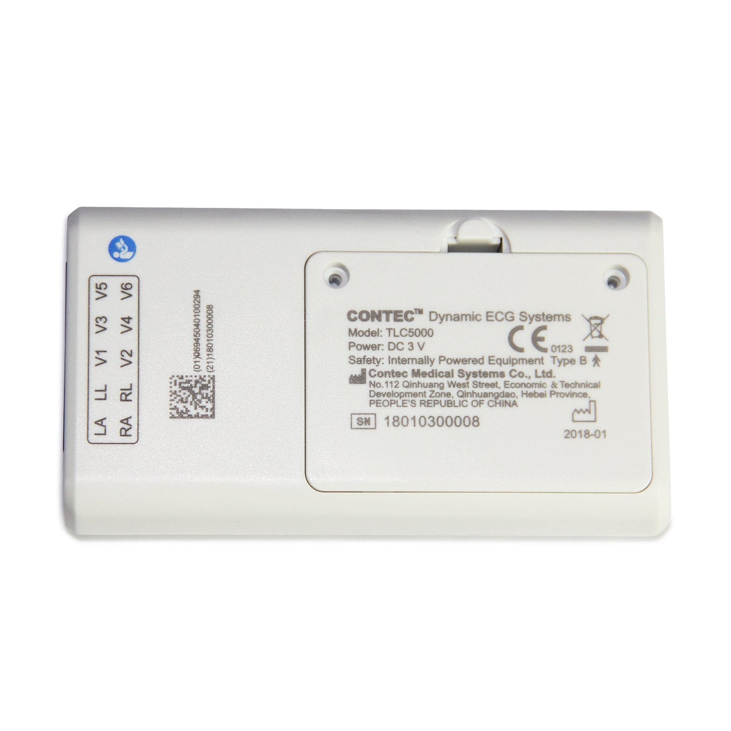 Système ECG dynamique CONTEC TLC5000 Holter ECG 24 heures Logiciel PC d'analyse synchrone
