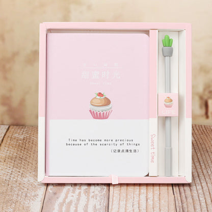 Cartoon Notebook Suit Couple Notebook Gift Box