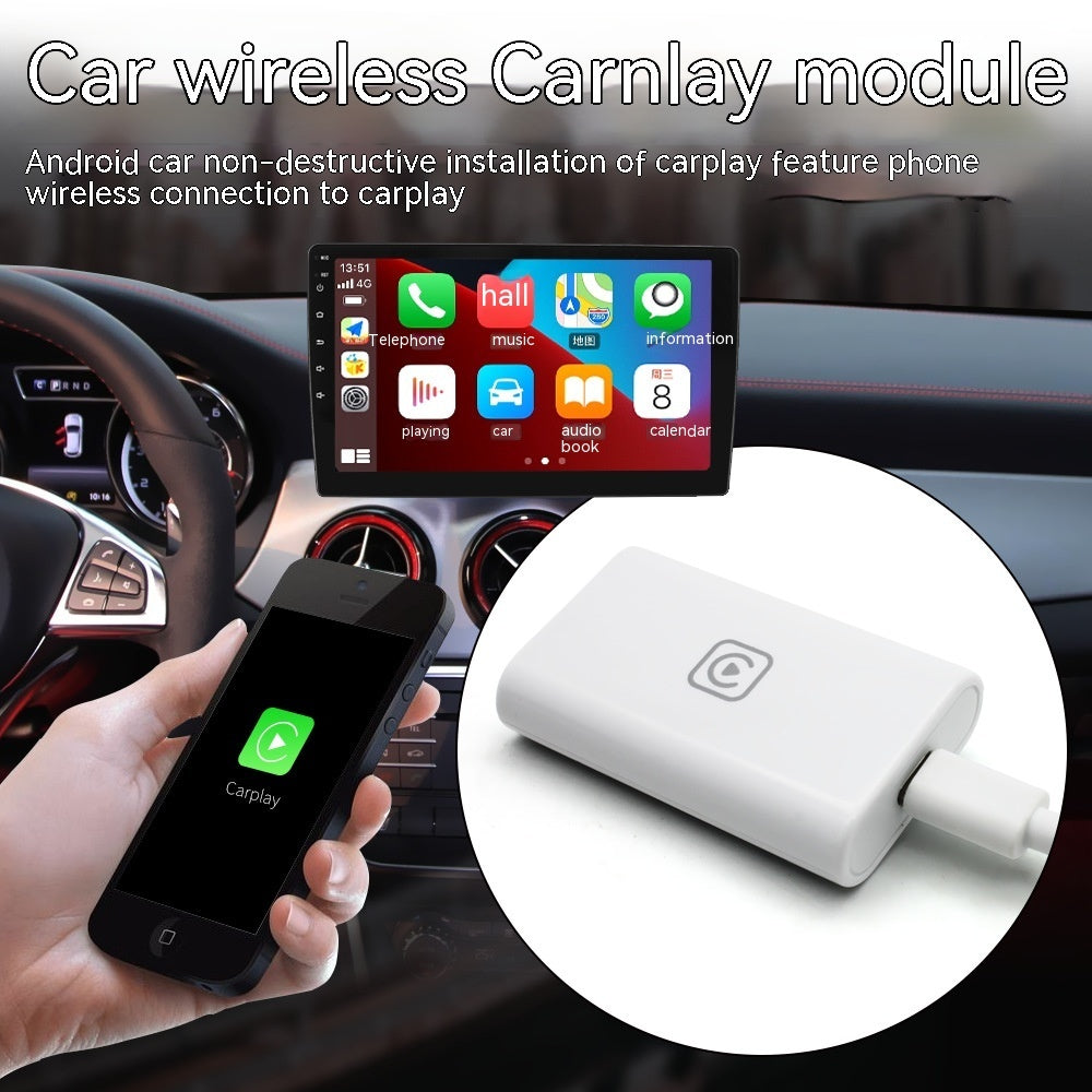 Module adaptateur Carplay sans fil Écran de projection miroir pour autoradio Android