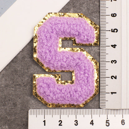 26 Patchs de Vêtements Brodés avec Lettres