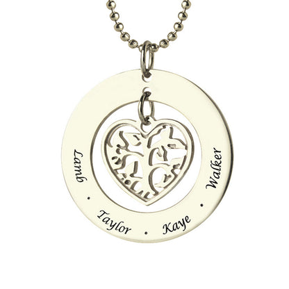 s925 brand eight-character necklace infinity name customization