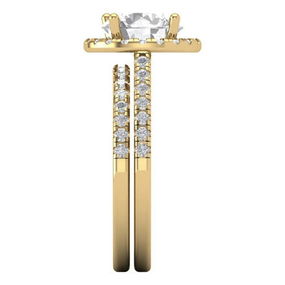 Gold Plated Classic Couple Rings