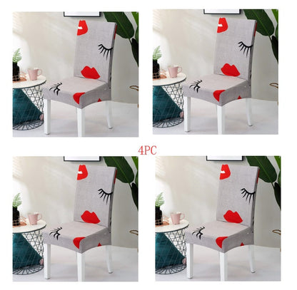 Funda de silla para el hogar, funda de silla de hotel, funda de silla para paquete, funda de silla elástica siamesa, funda de silla de oficina para ordenador