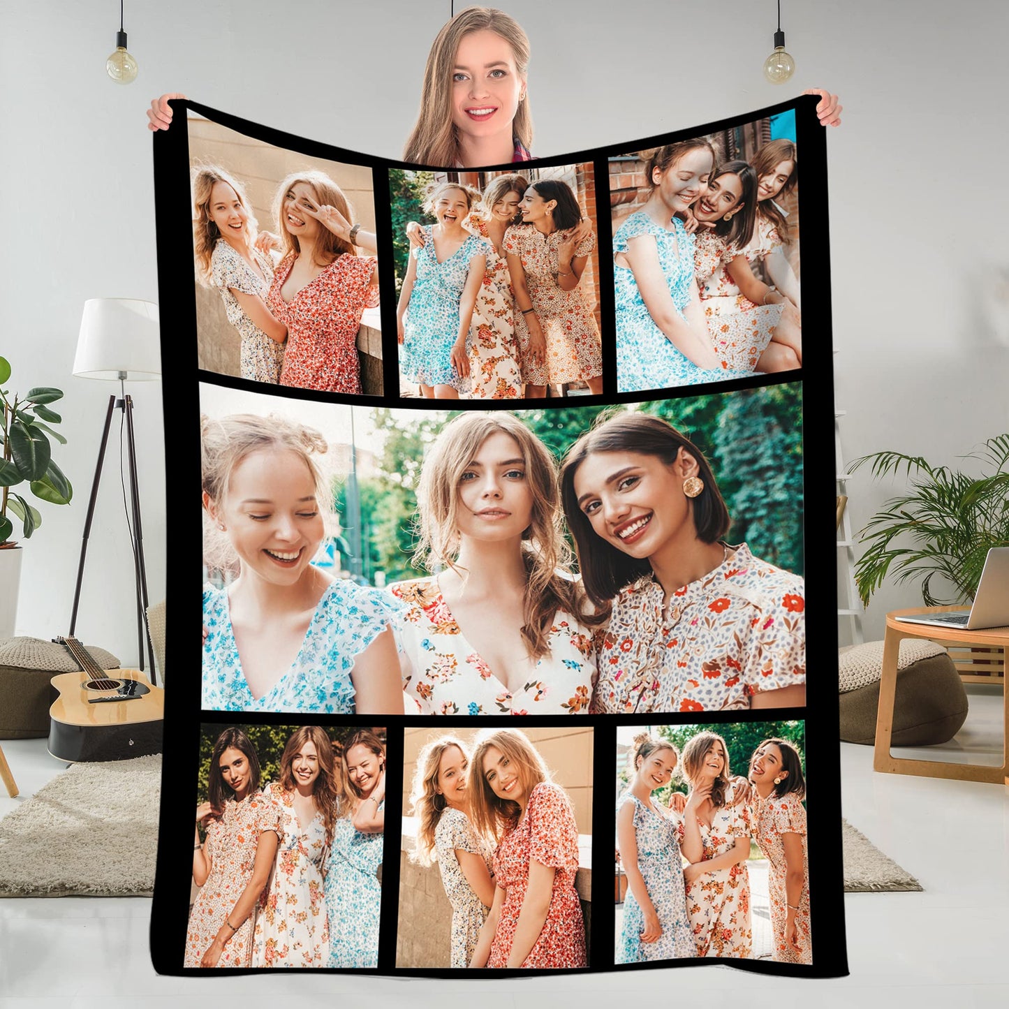 Stylish Air Conditioned Office Lunch Blanket