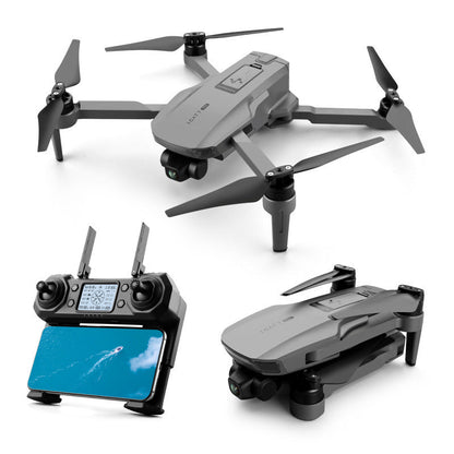 Drone GPS pliable avec caméra HD et nacelle, rangement pratique