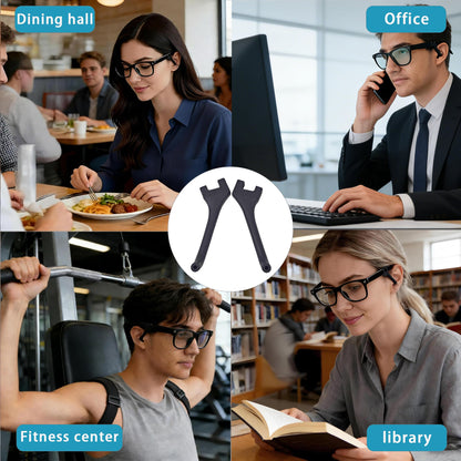 Privacy Tips Glasses, Wayfarer/Skyler/Headliner/ Displa