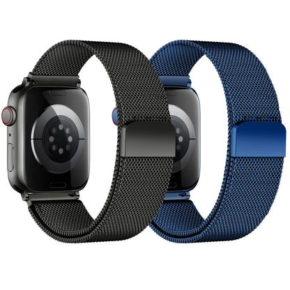 Milanese Loop Apple Watch Bands 49Mm 46Mm 45Mm 44Mm 42Mm 38/40/41Mm Men Women；Me