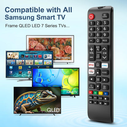 Universal Samsung TV Remote Control Replacement - Compatible with All Samsung Smart Frame TVs