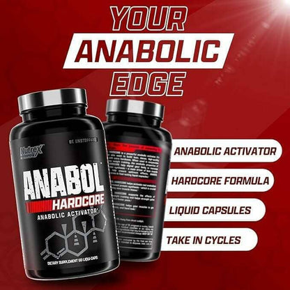 Nutrex Anabol Hardcore, 60 Caps