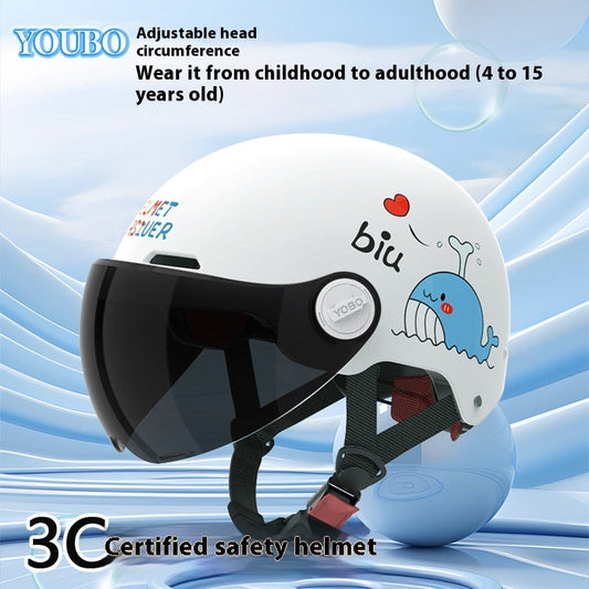 Casco Transpirable para Niños para Patineta Bicicleta Eléctrica
