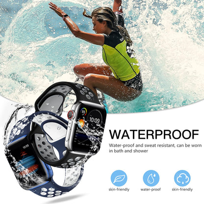Watch Sport Bands 4 Pack — Breathable Silicone Straps for Series 1-11, SE & Ultr