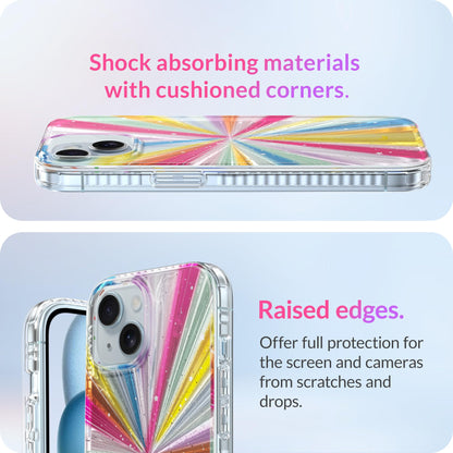 Case for iPhone 15 Plus - [360° Shock-Absorbent Bumper] - [Cute and Unique P