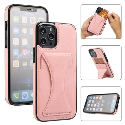 Leather Wallet Phone Case with Card Holder & Kickstand