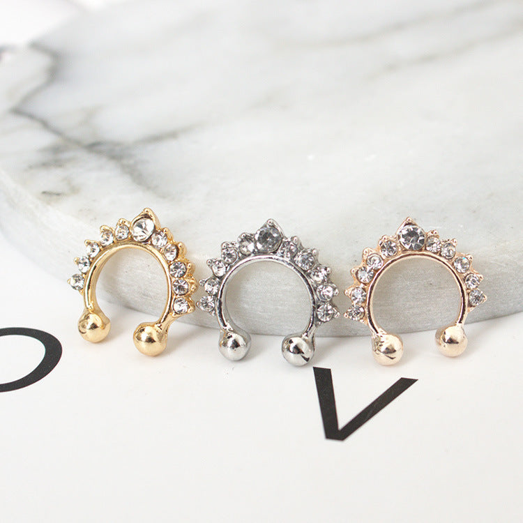 Ear clip ear stud