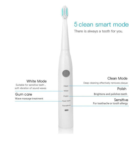 Cepillo de dientes eléctrico recargable