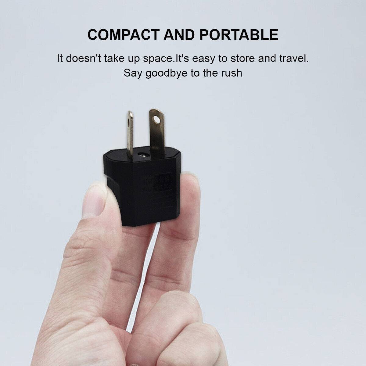 2x Us Travel Adapter Essential