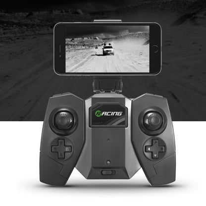 OTRC FY602 Coche-dron RC de aire y tierra 2 en 1, coche volador, dron cuadricóptero RC 2.4G de 6 ejes y 4 canales con cámara HD, 4WD de alta velocidad