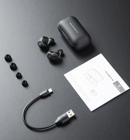 Auriculares inalámbricos Bluetooth de doble controlador dinámico